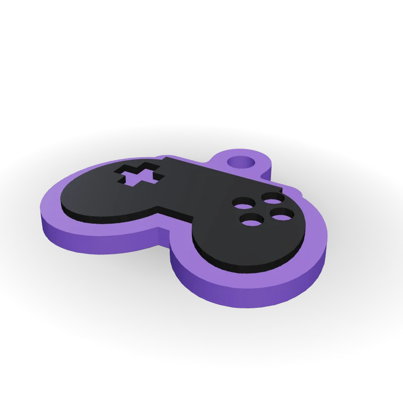 Chaveiro de controle de videogame