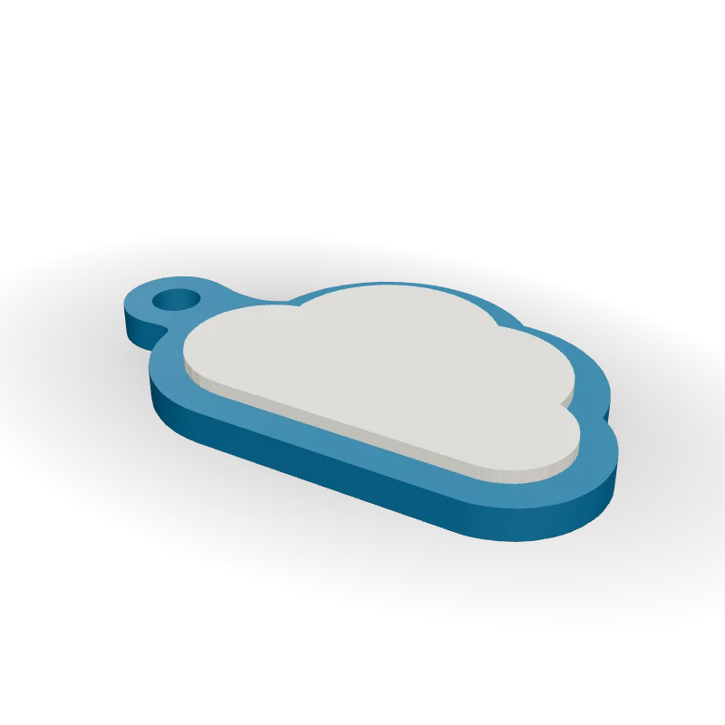 Chaveiro de nuvem