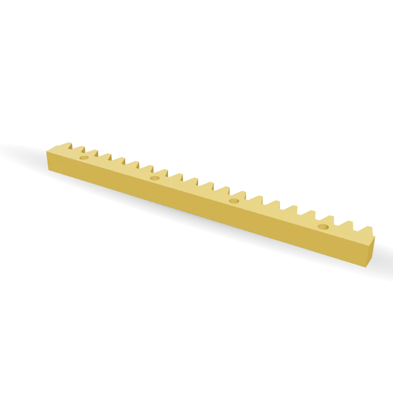 Cremalheira de módulo 2
