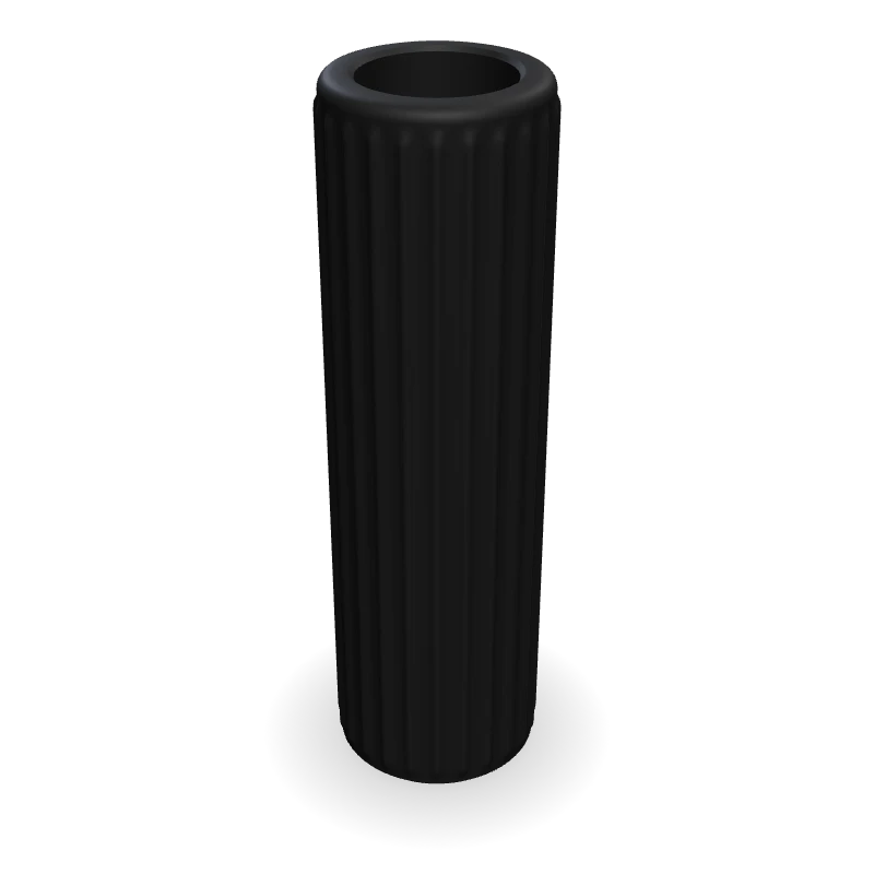 Manopla para barra de 25 mm