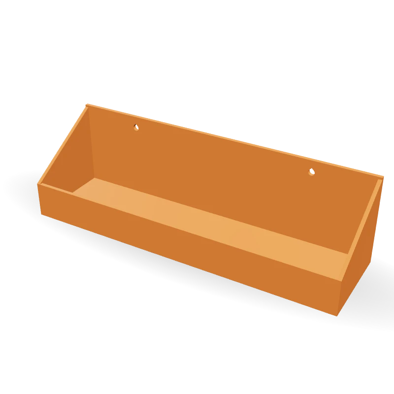 Porta-temperos de parede