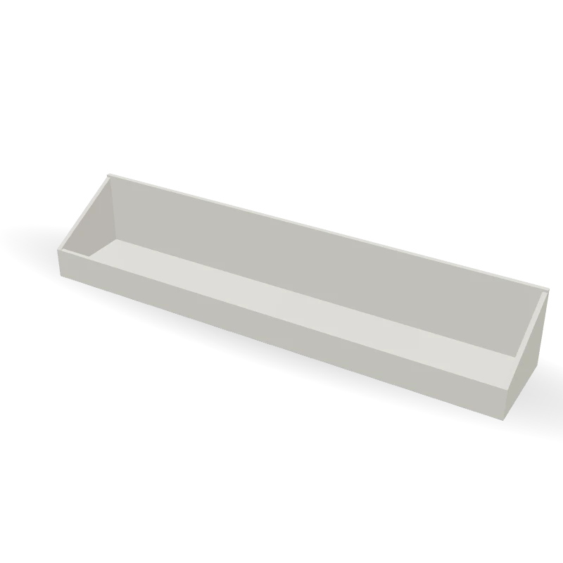 Prateleira para vidros de esmalte
