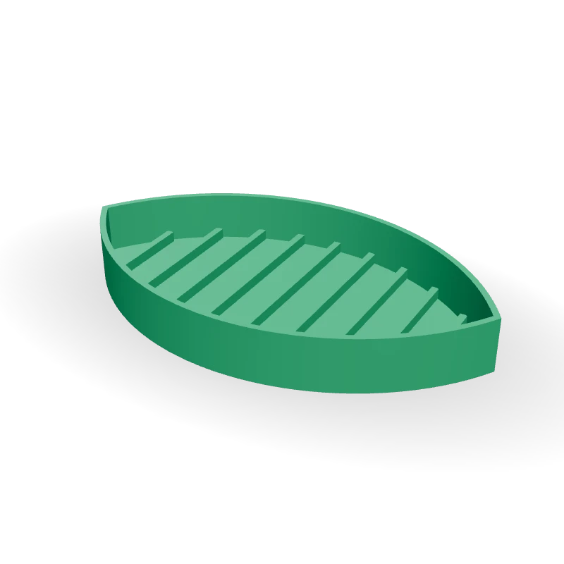 Saboneteira folha